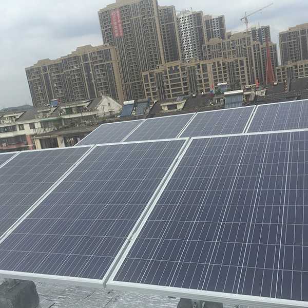 Paojiang residents roof 5100W project