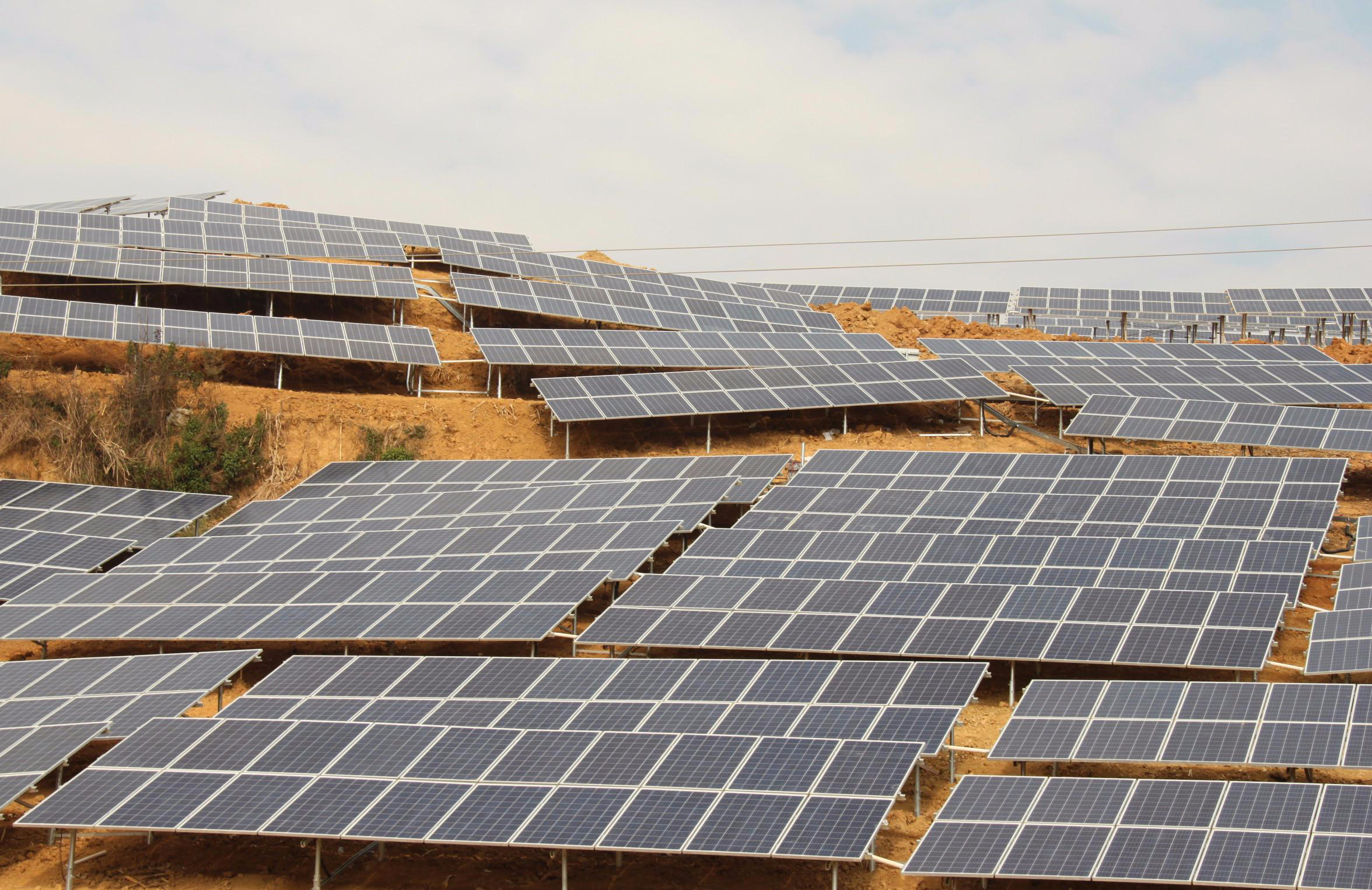 9.0MW grid connected photovoltaic power generation project in Gansu -2012