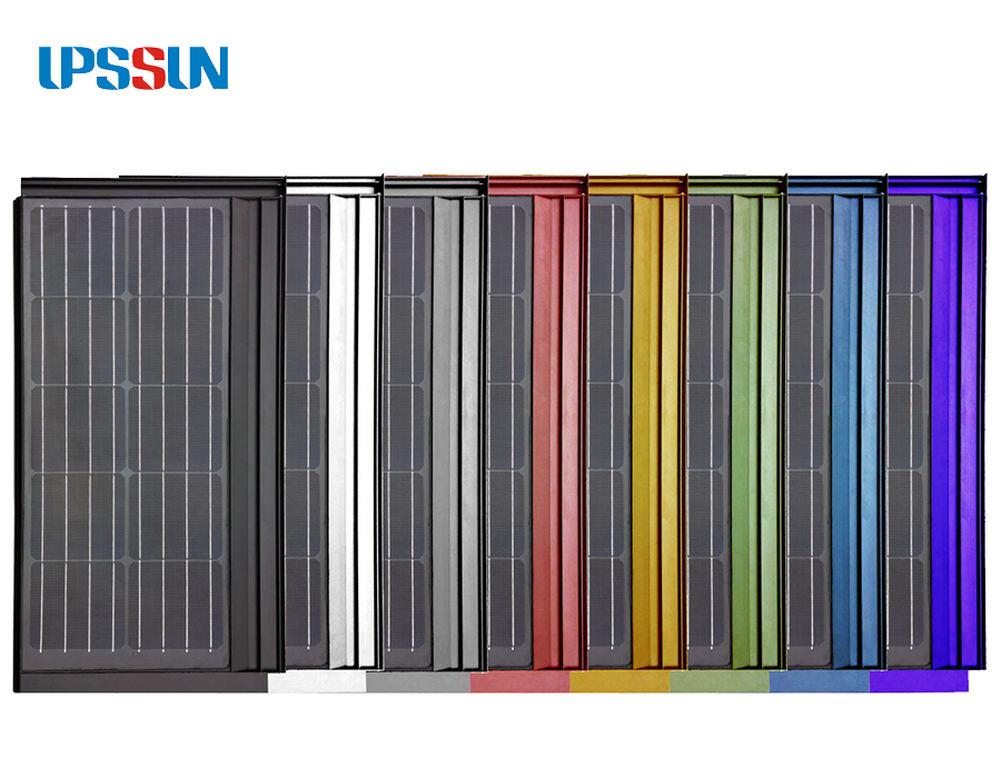 Colorful BIPV Solar Roof Tile